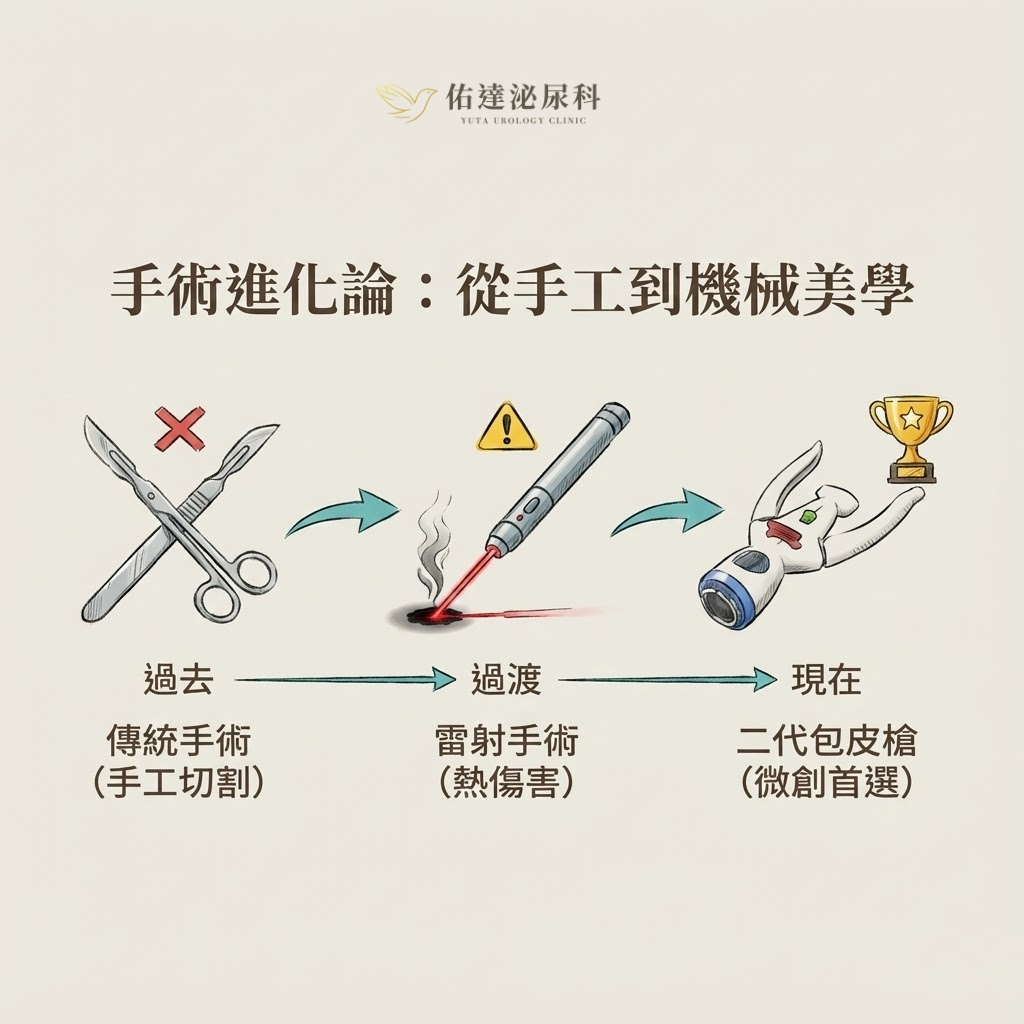 手術方式演進圖