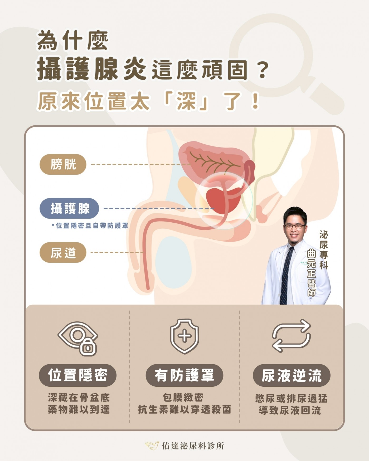 攝護腺炎難治原因