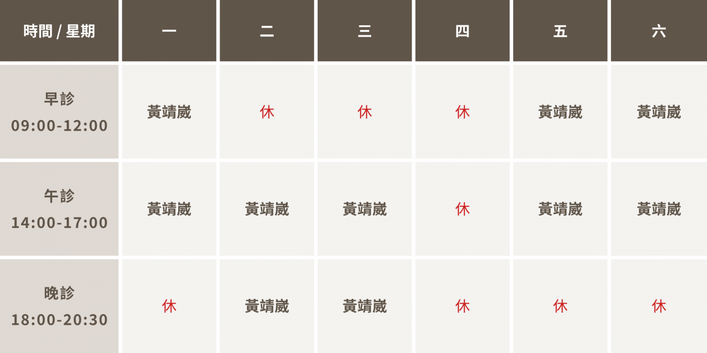 佑達泌尿科診所 台中水湳院所門診表